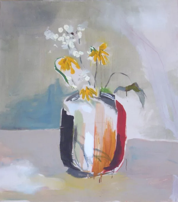 Blumenstrauß, 135 x 120 cm, Acryl auf Leinwand, 2008, verkauft