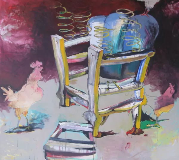 MEA CULPA, 135 x 150 cm, Acryl auf LW, 2011
