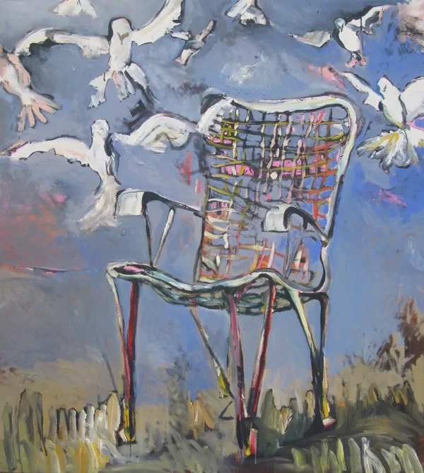 PAX DEI, 150 x 135 cm, Acryl auf LW, 2011, verkauft