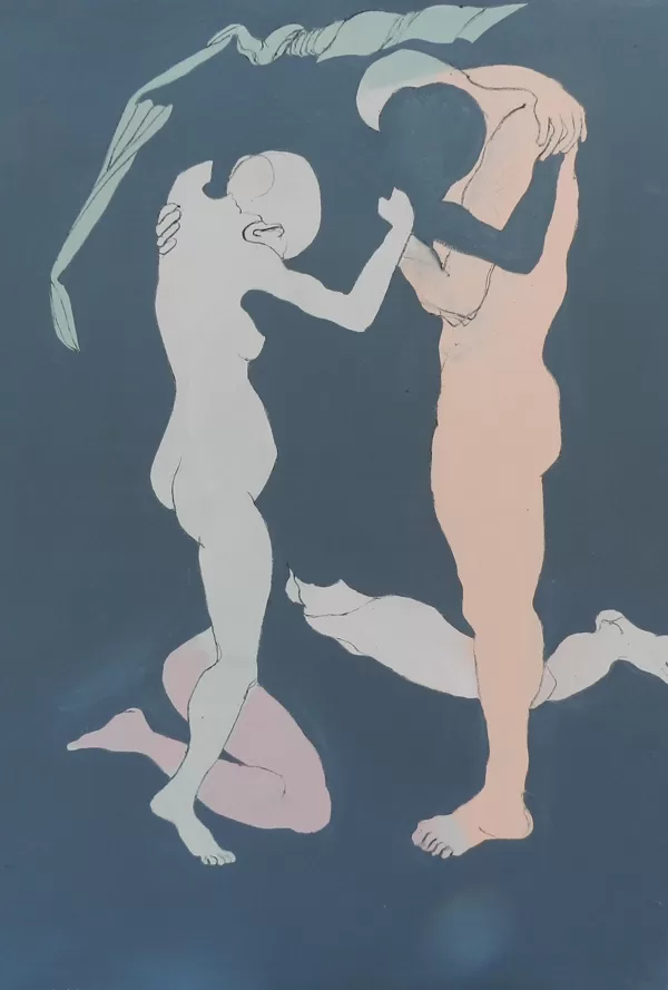 Alles gut IV, 162 x 114 cm, Acryl auf Leinwand, 2016, verkauft